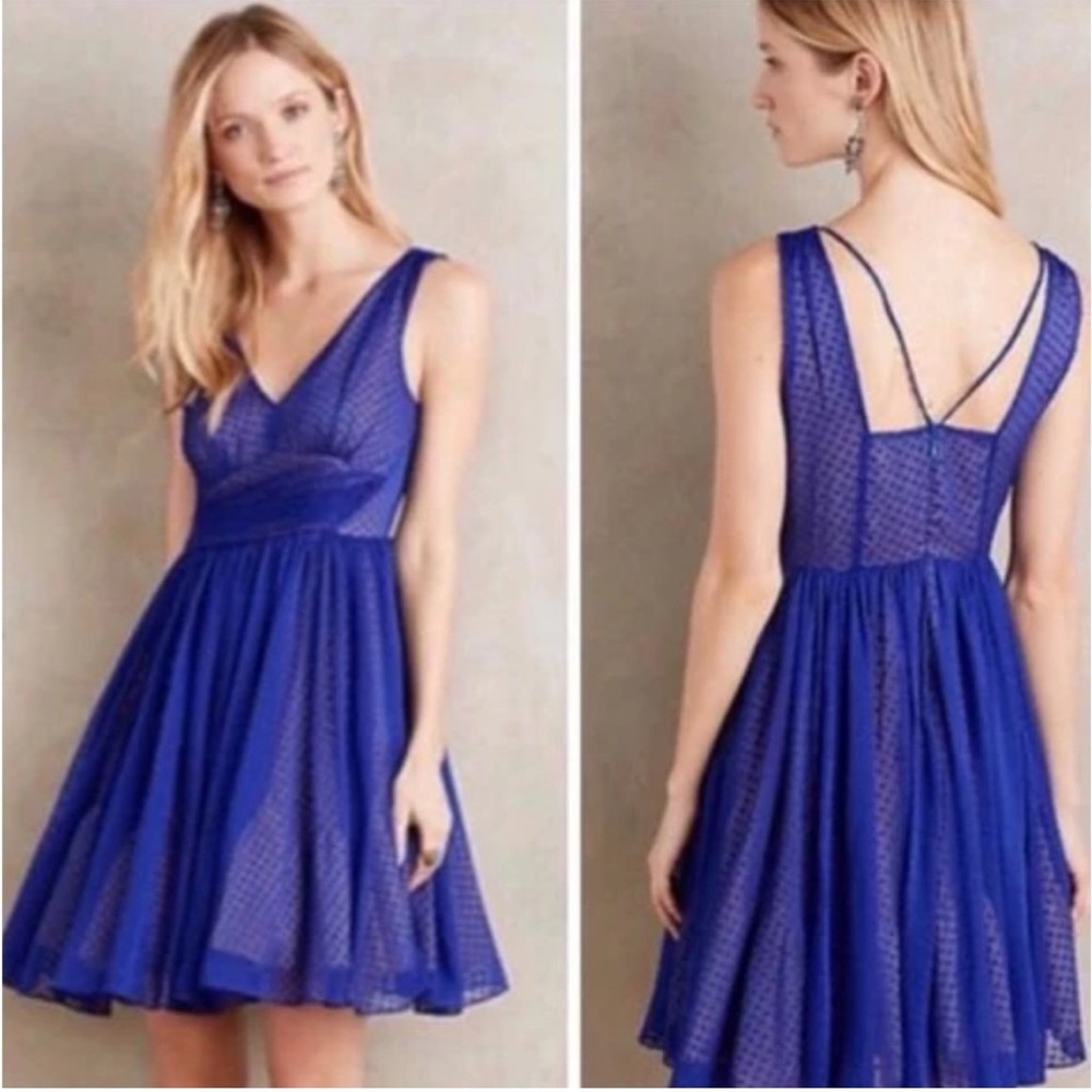 ANTHRO HD in Paris flared dress